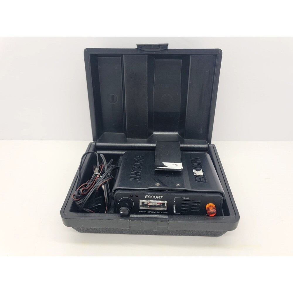 Vtg Escort Cincinnati Microwave Radar Warning Receiver Detector in Original Case